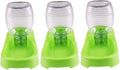 Angoily 3pcs Pet Water Feeder Bowl for Dogs and Puppies Creative Design Green Automatic Water Dispenser Convenient and Practical Pet Supplies