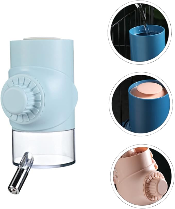 MERRYHAPY Sturdy Puppy Water Dispenser Automatic Feeder Leak Hanging Bottle for Pet Supplies Random Color
