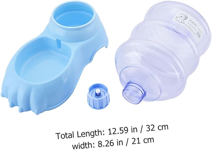 Automatic PET Feeder and Water Dispenser for Dogs and Cats 3.8L Capacity Adjustable Slow Feed Bowl Material Suitable for Breeds