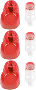 NOLITOY 3pcs 350ml Automatic Cat Water Feeder Sturdy Flowing Water Bowl for Cats Pet Dispenser Safe