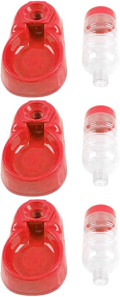 NOLITOY 3pcs 350ml Automatic Cat Water Feeder Sturdy Flowing Water Bowl for Cats Pet Dispenser Safe