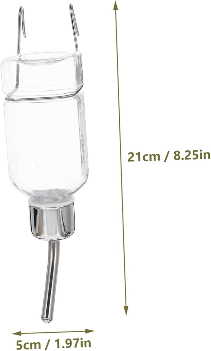 MERRYHAPY Automatic PET Water Feeder Leak-Proof Design Hanging Dog Water Bottle for Dogs and Rabbits for Travel and Outdoor Use