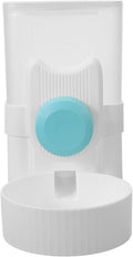Pet Cage Water Feeder Automatic Dispenser for Dogs and Cats Easy to Install and Clean Suitable for Cages Wire Spacing Essential Pet Accessory Sky Blue