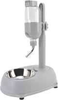 Water Bottle With Stand For Dogs Nacoco Pet Standing Water Dispenser Dog Water Dispenser Dog Water Dispenser Pet Water Dispenser, 500Ml Multifunctional Dog Standing Water Bottle Stand Bowl Deta