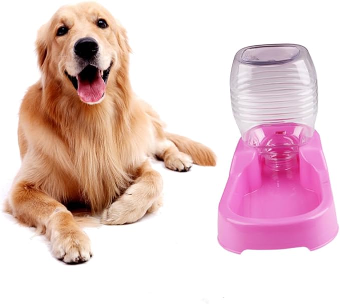 Angoily 3pcs Pet Water Feeder Bowl Creative Automatic Water Dispenser for Dogs and Puppies Smooth Design Safe and Convenient Pet Supplies