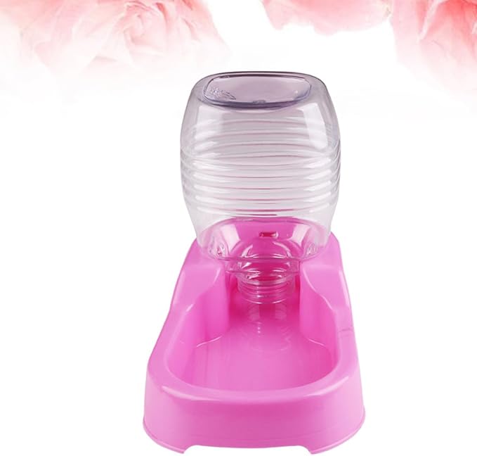 3pcs Pet Water Feeder Bowl for Dogs and Puppies Non- Design Smooth Safe Materials for Home and Pet Shops Color