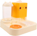 Automatic Pet Feeder Double Bowls Water Dispenser Cat Dog Feeding Station Easy Maintenance Sturdy Base