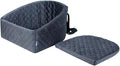Dog Booster Car Seats Adjustable Strap Travel Safety Pet Car Seat Dog Car Carrier With Washable Removable Cover & Storage Pocket