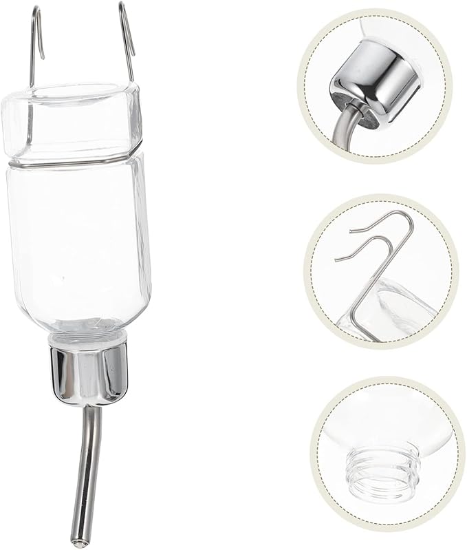 SUPVOX 4pcs Automatic Dog Water Feeder Pet Hanging Water Bottle Portable Dog Dispenser