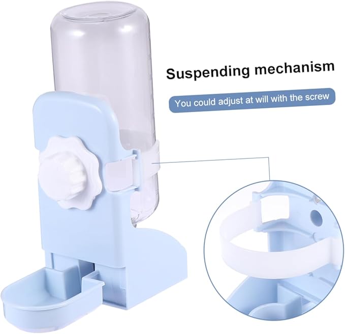 1pc Hanging Water Kettle for Water Station Gravity Waterer Leak and Clean Design