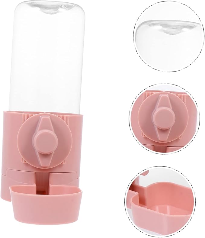 1Pc Hanging Pet Water Feeder Automatic Dog Cat Water Dispenser Compact Material Easy Portable for Pets