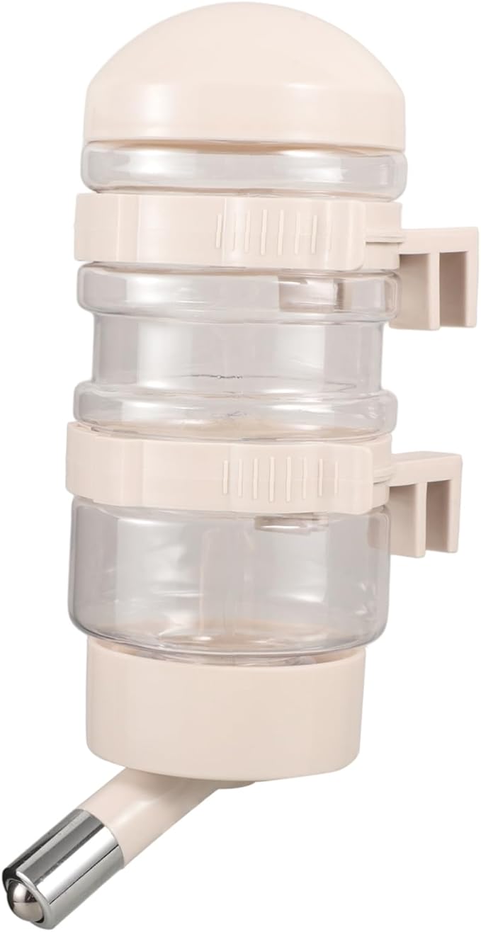 GANAZONO Pet Automatic Waterer Puppy Water Bottle with Stable Hanging Design Easy to Install for Dogs and Cats Prevents Spills Convenient Feeding Tool