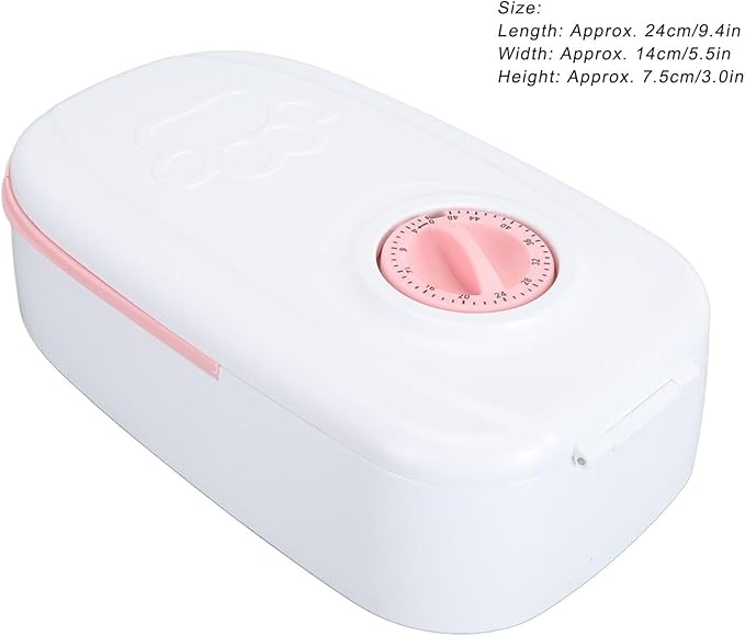 Lightweight Automatic Cat Feeder, Detachable Automatic Pet Feeder with Non Slip Feet, Multifunction Single Meal Timed Pet Food Dispenser for Small Medium Pets Wet Dry Food