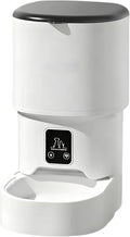 4L / 135 Oz Automatic Pet Feeder, Quantitative Dispenser with Timer, Easy to Clean, Battery Operated, for Cats, Dogs, & Small Animals