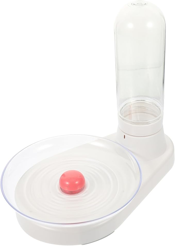 VICASKY Creative Pet Water Feeder Automatic Water Dispenser for Dogs Cats Stable Base for Home Use for Busy Pet Owners