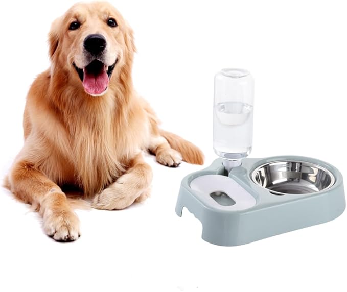 Dog Fountain Water Bowl Dog Water Bowl Refillable Feature Pet Feeder for Cat