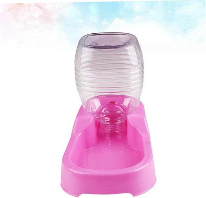 Angoily 2pcs Pet Drinking Bowl for Dogs and Puppies Creative Water Feeder Unique Design Smooth Safe Materials for Home and Pet Shops