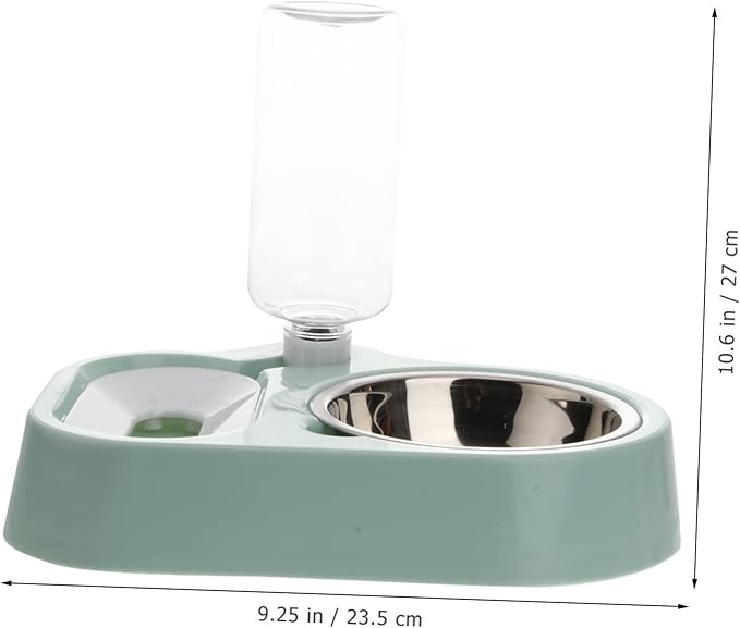 Kisangel Automatic Water Feeder for Dogs and Cats Durable Dual-use Pet Bowl with Capacity Lightweight Design Convenient Water Dispenser for Easy Pet Hydration