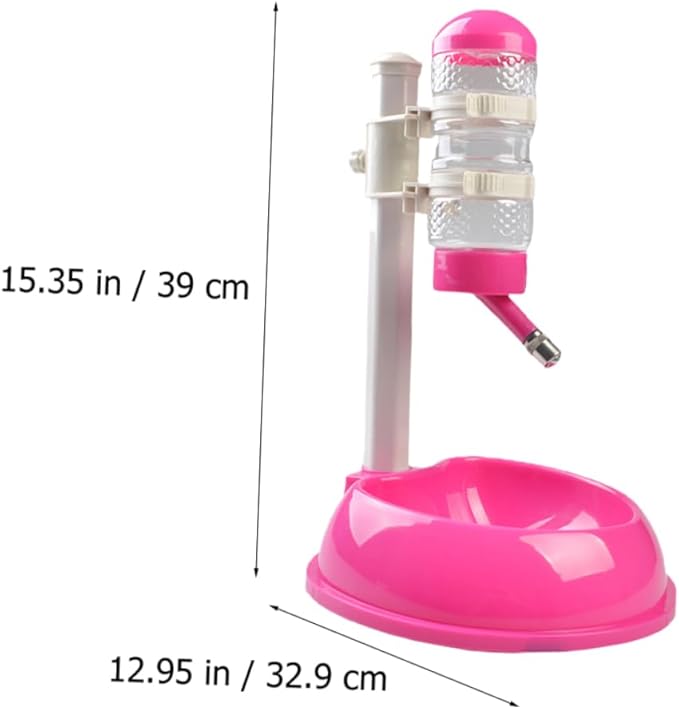 SUPVOX Automatic Pet Water Dispenser with Drinking Bowl Capacity Easy to Clean Roller Ball Nozzle for Dogs and Cats for Daily Hydration Needs