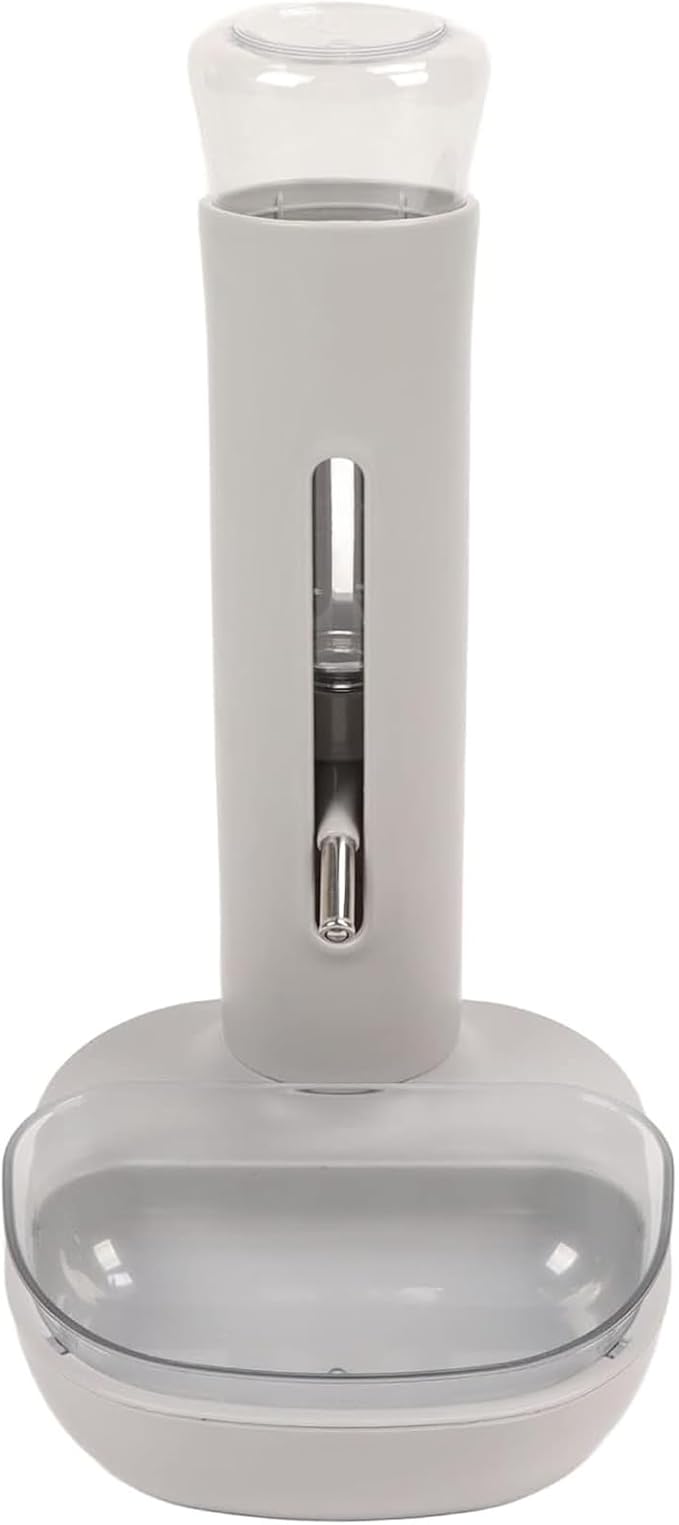 Automatic Dog Water Bowl Dispenser 680ml Standing Water Dispenser with Dog Bowl Detachable Dog Feeder for Cats and Small and Medium-Sized Dogs