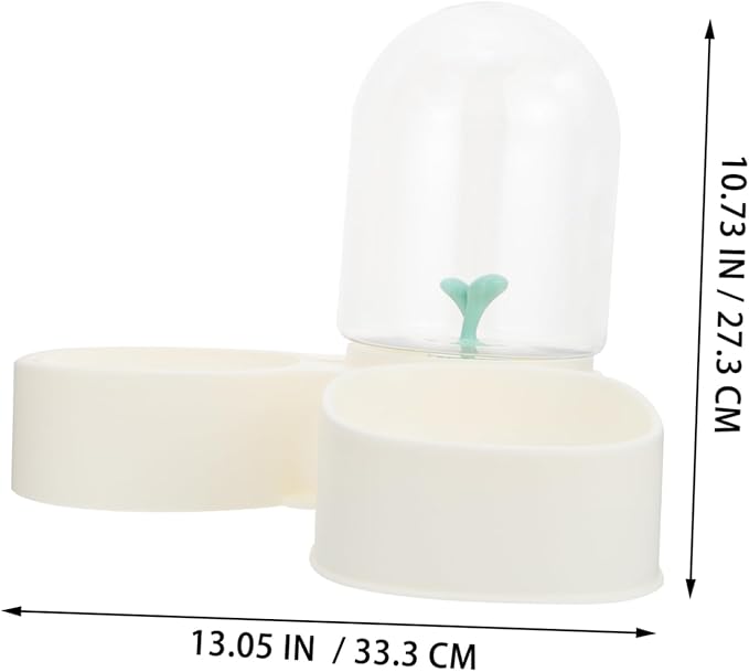 SUPVOX Automatic Pet Water Feeder and Skid Food-Grade Material Keep Health Safe