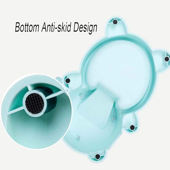 feeders Pet 1.8KG Automatic Feeder Cat and Dog Press Type Quantitative Intelligence Feeder Dog Food Bowl Utensils Pet Supplies (Color : Green) (Pink)