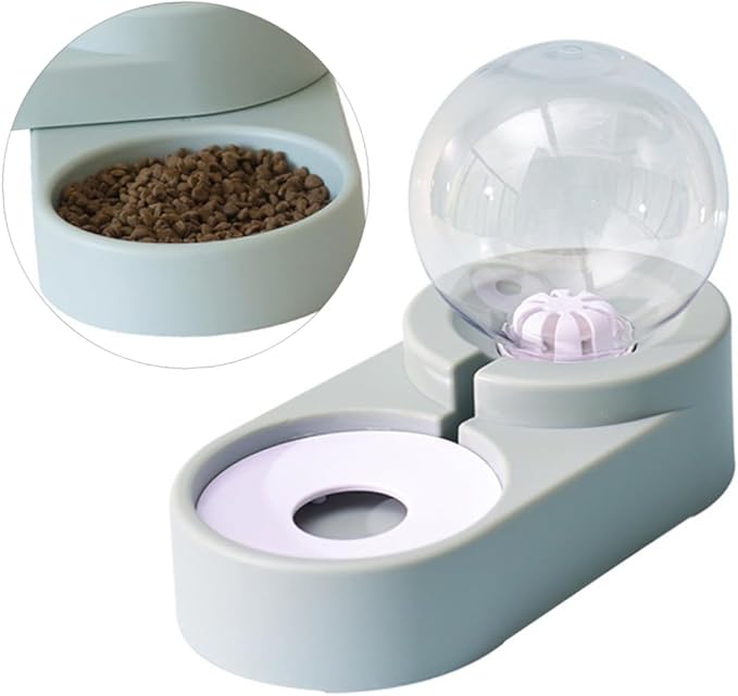 Automatic Pet Water Feeder Double Bowl Design Pet Drinking Tool for Dogs and Cats Convenient Spill Water Dispenser for Home Use