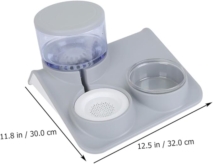 POPETPOP 1pc Unique Pet Water Fountain Pet Bowl for Dog Cat Dual-use Safe Eating Bowl