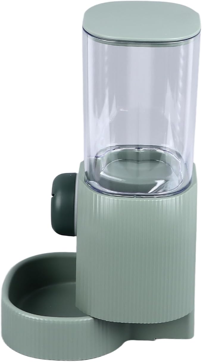 Automatic Pet Feeder Large Capacity Anti Tip Hanging Food Dispenser Easy Clean Non Material for Dogs, Cats, Rabbits, and Small Pets