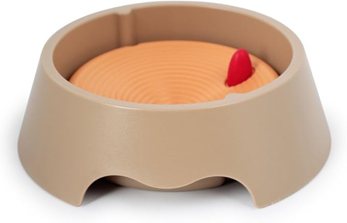 Slow Feeder Dog Bowl Anti-Choking Automatic Water pet Bowl No Spill Dripless Water Bowl for Dogs and Cats