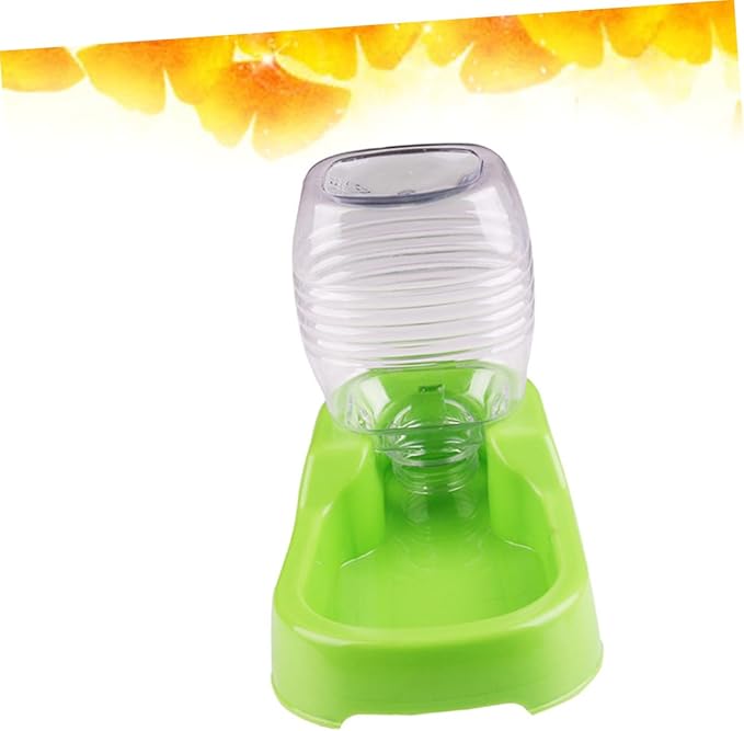 Angoily 2pcs Dog Water Feeder Creative Pet Drinking Bowl for Home Use Safe and Stable for Dogs and Puppies
