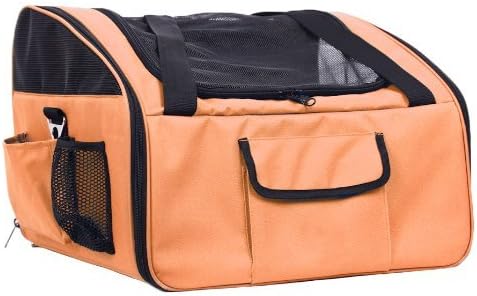 Ultra-Lock' Collapsible Safety Travel Wire Folding Pet Car Seat Carrier