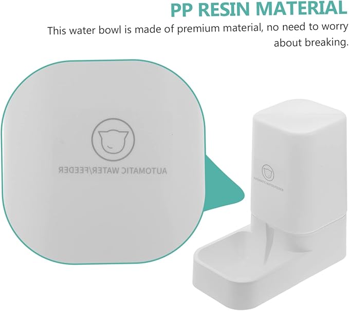 1pc Capacity Pet Water Dispenser for Cats and Dogs Automatic Water Bowl Continuous for Pets Convenient and Practical Drinking Feeder