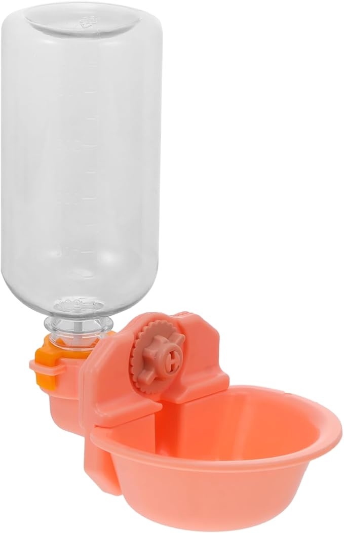 Happyyami 1pc Automatic Pet Water Dispenser Hanging Drinkers for Cats and Dogs Feeder for Home and Travel Use