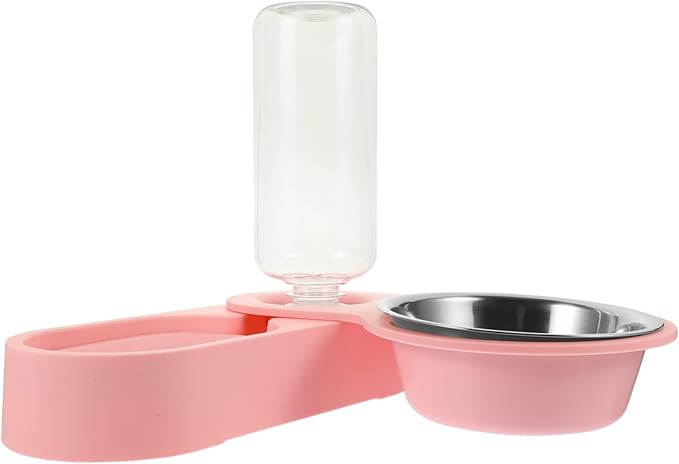 Automatic Cat Feeder Bowl Pet Water Fountain Feeder Dispenser Cat Dishes
