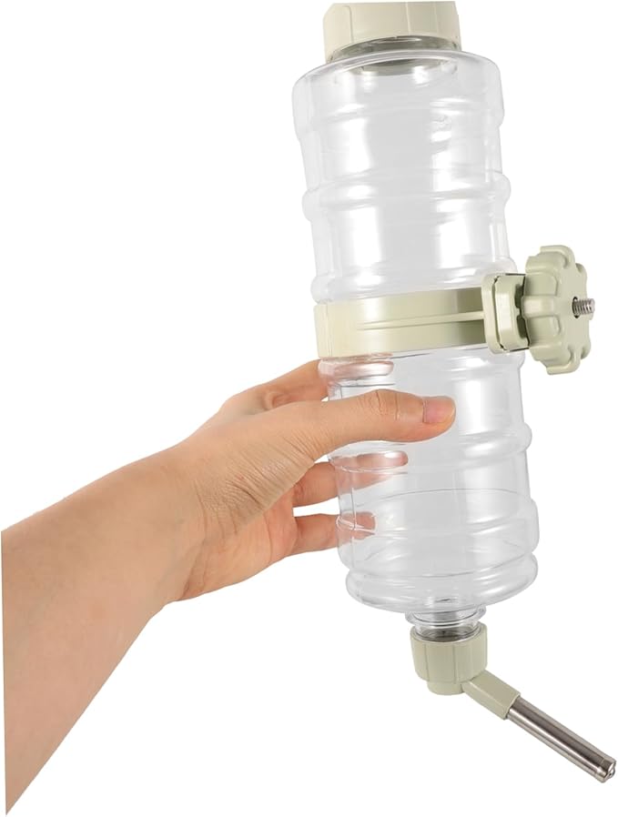 Hanging Automatic PET Water Dispenser Leakproof Water Feeder for Dogs and Cats Ball Valve for Crate and Travel