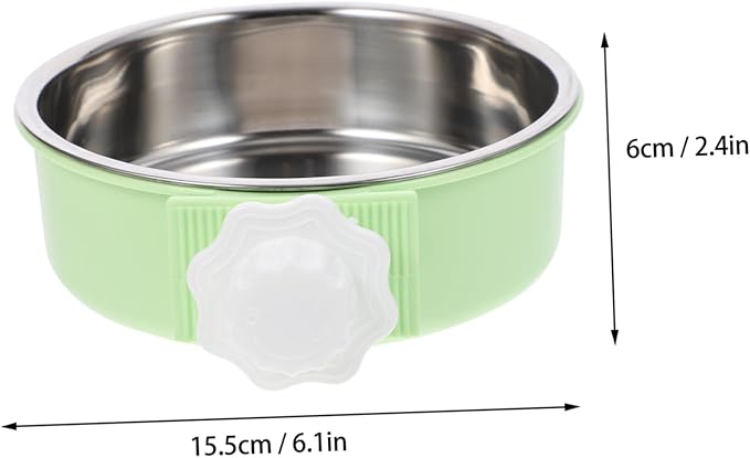 Generic Dog Feeder Pet Food Storage Containers Feeders Kennel Mats Kitten Bowls Feeding Station Automatic Cat Feeder Cat Bowl Stand Pet Feeding Mat Dog Bowls with Stand Toy Green
