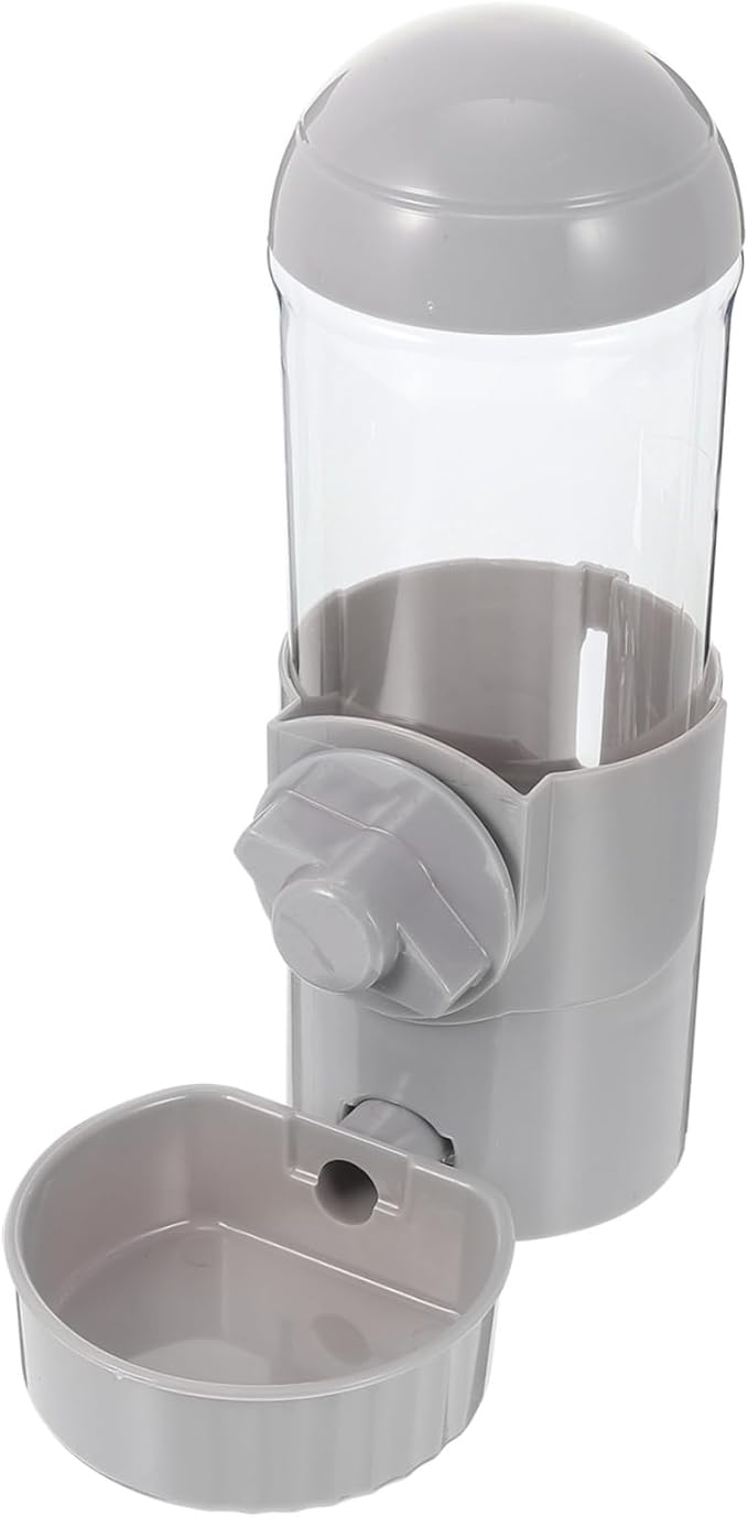 Automatic PET Water Feeder Hanging Water Holder for Dogs and Cats Adjustable Flow 1.5L Capacity Plastic