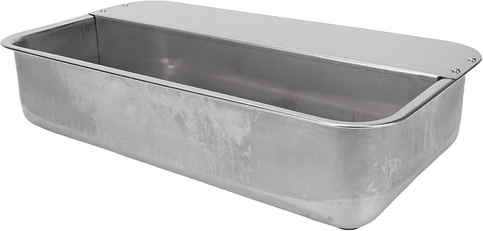 Sorandy Automatic Water Dispenser for Dogs, 304 Stainless Steel Thickened Dog Water Bowl Dispenser, Auto Filling Wide Drinking Waterer Feeder for Farm Chicken Pets Indoor Outdoor