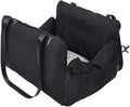 Dog Car Seat Nest Sofa Pet Travel Car Seat Durable Pet Carrier Bed Removable Cushion Pet Booster Seat For Small Medium Dogs(Gray)