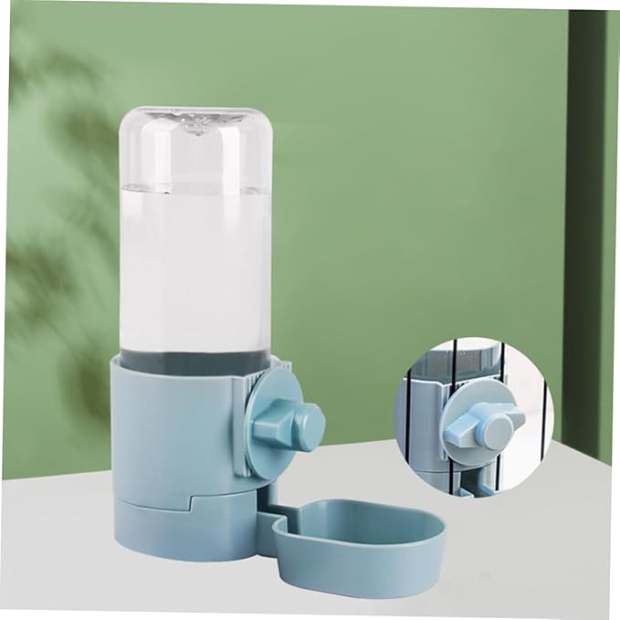 balacoo Hanging Pet Water Dispenser for Dogs and Cats Automatic Water Bowl Easy Installation and Bottle Design for Continuous Hydration Cages