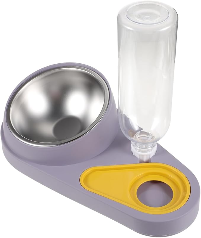 Automatic Pet Feeder and Water Dispenser Lightweight Dog Food Bowl Smooth Compact Design for Cats and Dogs Space-Saving Pet Supplies