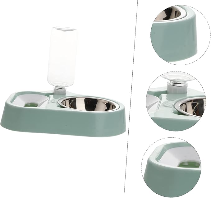 Sosoport Automatic Pet Water Dispenser Capacity Water Feeder for Cats and Dogs Easy to Transparent Design for Volume Monitoring Convenient Dual Use Feeder for Enhanced Pet Hydration