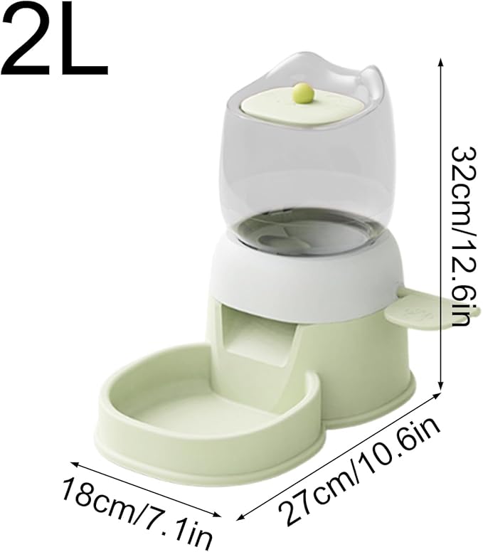 Pet Feeder Dispenser, Automatic 2l Food Dispenser, Dog Feeders with Timed Portion, Pet Feeder with Large Storage Capacity, Pets Accessories, Automatic Feeders for Indoor Home Cage Backyard Use