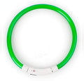 Dog Collars Light Up Rechargeable for Night Walking,Durable LED Dog Collar,Adjustable Lighted Dog Collar for Small Medium Large Dog