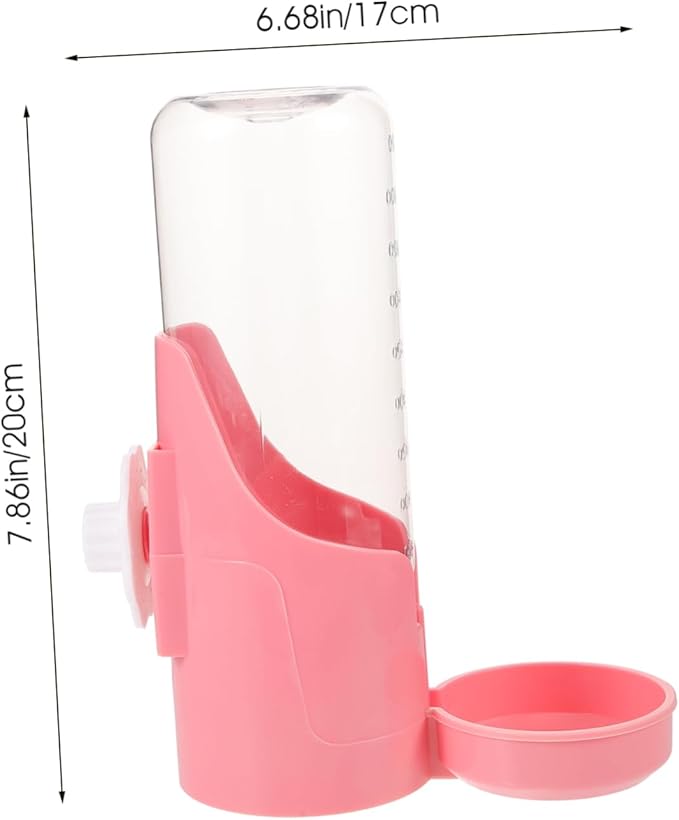 Automatic Pet Water Feeder Wall-Mounted Drinking Device for Dogs Cats Leak Design Height for Comfortable Drinking Angle for Pets