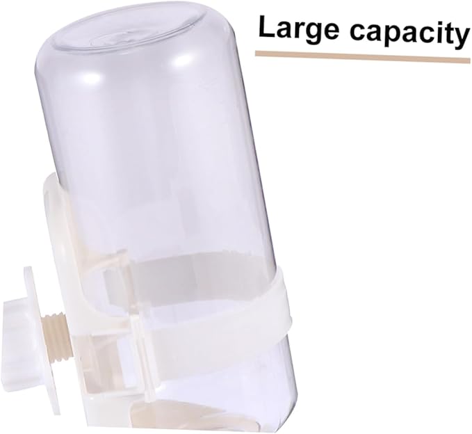 1pc White Automatic Hanging Dispenser for Pets Leak Waterer Feeder Station for Dogs and Cats for Indoor and Outdoor Use