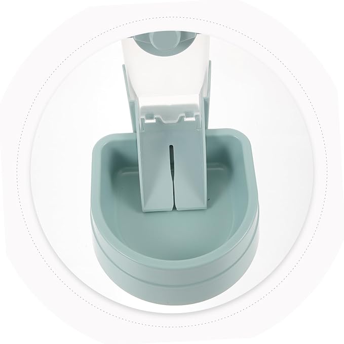 Large Dog Feeder Automatic Pet Feeder Puppy Bowl 2l Capacity Easy Refill Stainless Steel