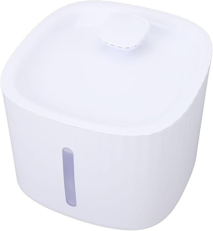 Basic Bowls Automatic Drinking Waterer Non Slip Sturdy Construction Indoor Water Dispenser for Small Medium Cat Dog Pet Pet Water Dispenser Transparent Tank Design