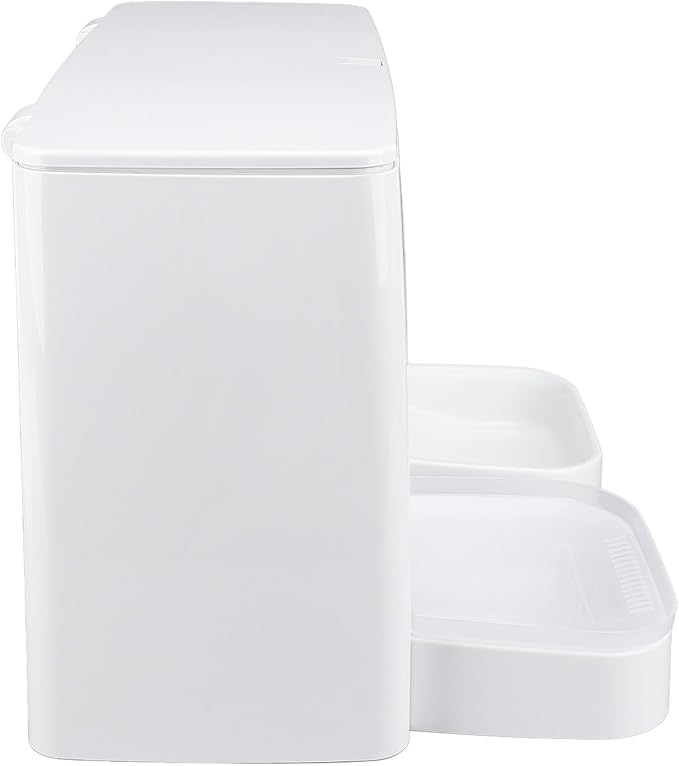Smart Automatic Feeder with Camera, Timer Feeding, Cat Food Dispenser, Water Fountain for Dog, Dual Power Supply, C Battery, Visual Design, Video Recording, Pet Food Dispenser,